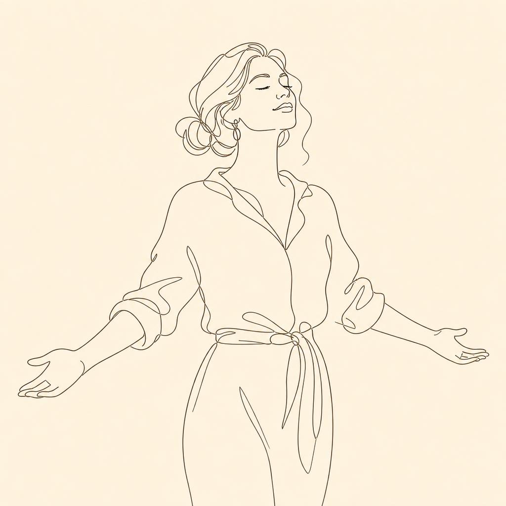 Line drawing for Trust Your Brain